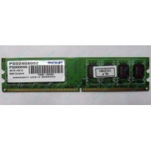 Модуль оперативной памяти 4Gb DDR2 Patriot PSD24G8002 pc-6400 (800MHz)  (Троицк)