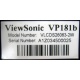 Viewsonic VP181b (Троицк)