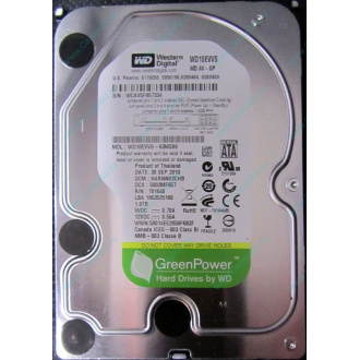 Б/У жёсткий диск 1Tb Western Digital WD10EVVS Green (WD AV-GP 1000 GB) 5400 rpm SATA (Троицк)