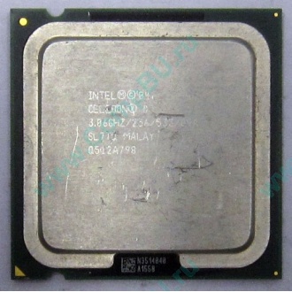 Процессор Intel Celeron D 345J (3.06GHz /256kb /533MHz) SL7TQ s.775 (Троицк)